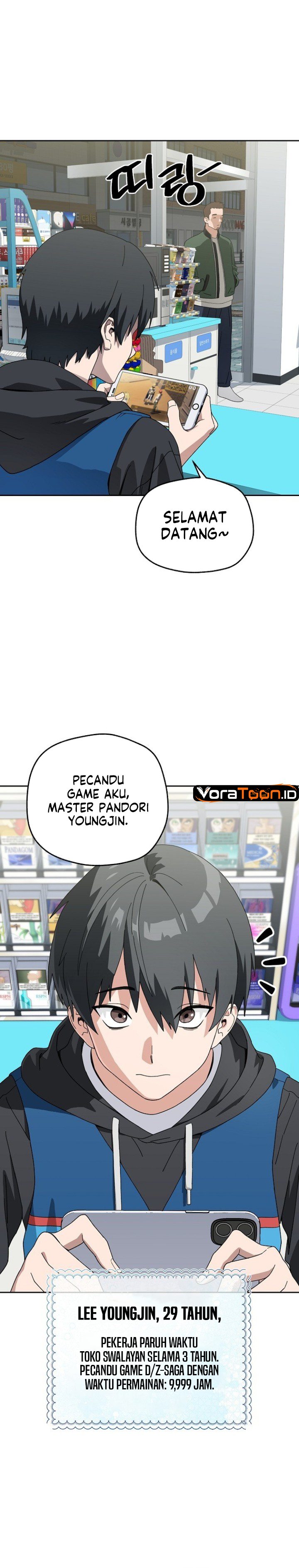 Baca Healing at the Academy Convenience Store Chapter 1 Bahasa Indonesia page 10