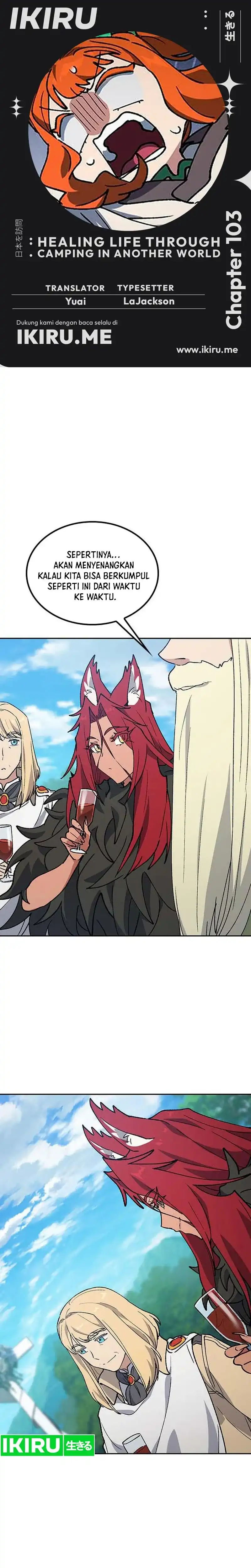 Baca Healing Life Through Camping in Another World - Chapter 103 halaman 1