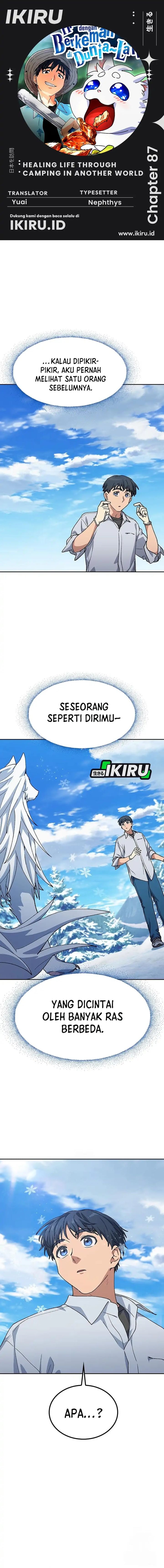 Baca Healing Life Through Camping in Another World - Chapter 87 halaman 1