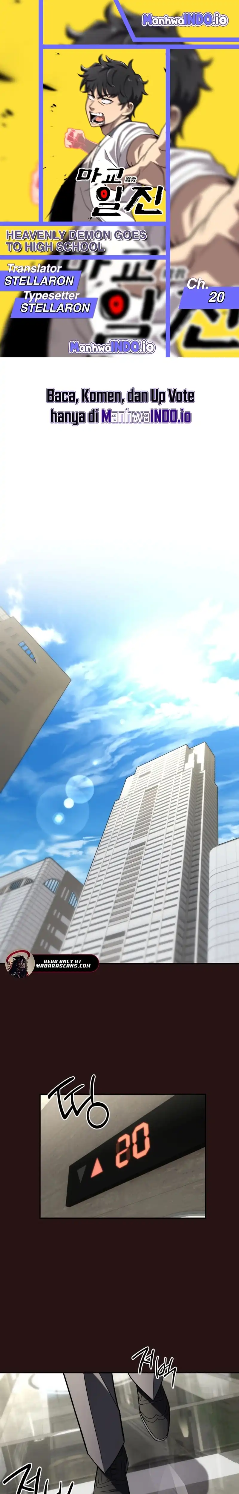 Baca Heavenly Demon Goes to High School - Chapter 20 halaman 1