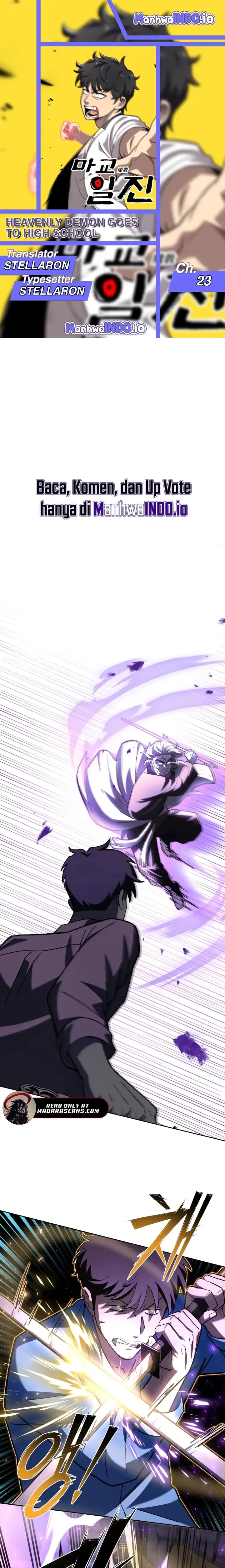 Baca Heavenly Demon Goes to High School - Chapter 23 halaman 1