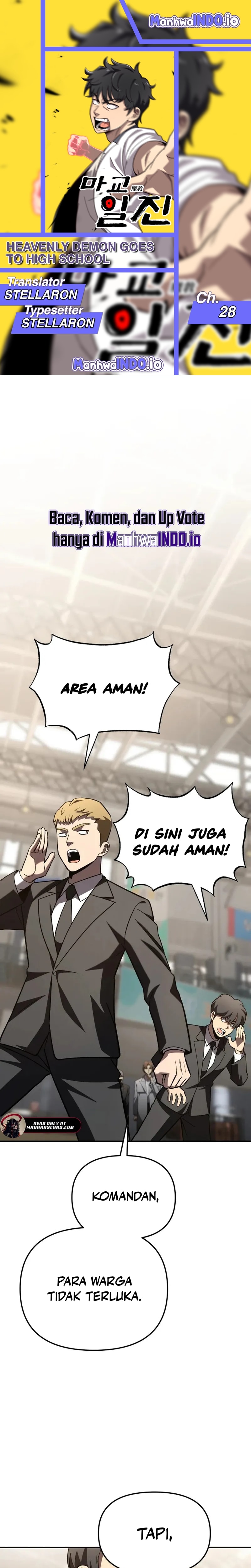Heavenly Demon Goes to High School Chapter 28 - Page 1