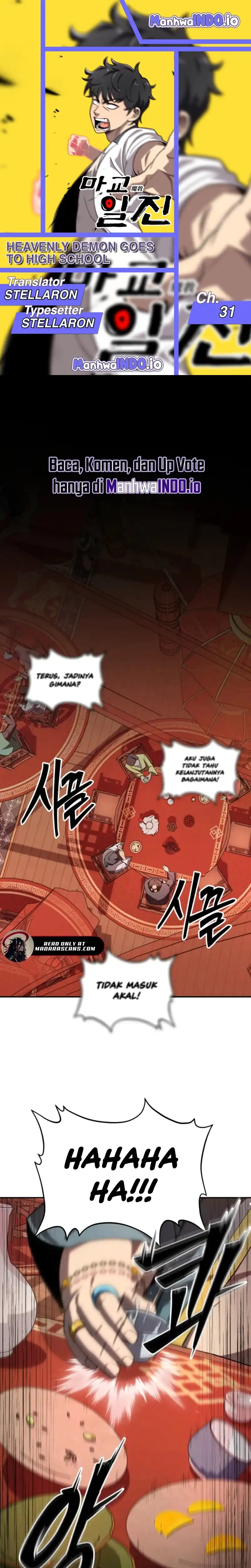 Heavenly Demon Goes to High School Chapter 31 - Page 1