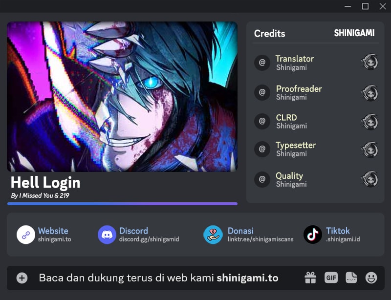 Hell Login Chapter 7 - Page 1