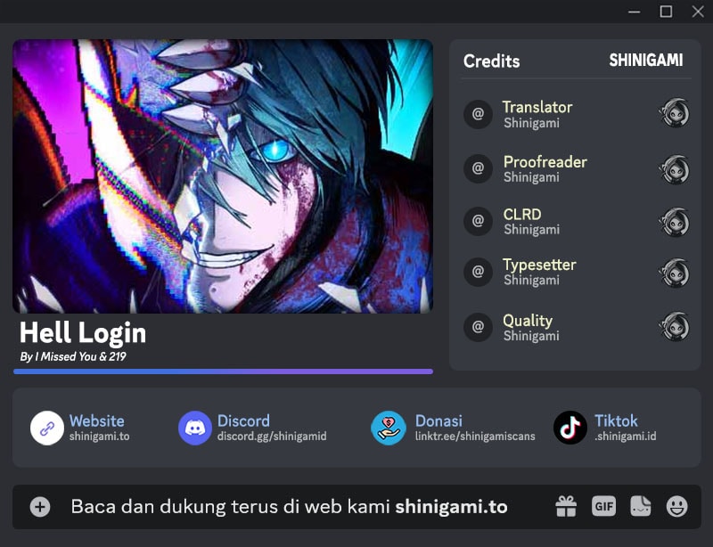 Hell Login Chapter 8 - Page 1