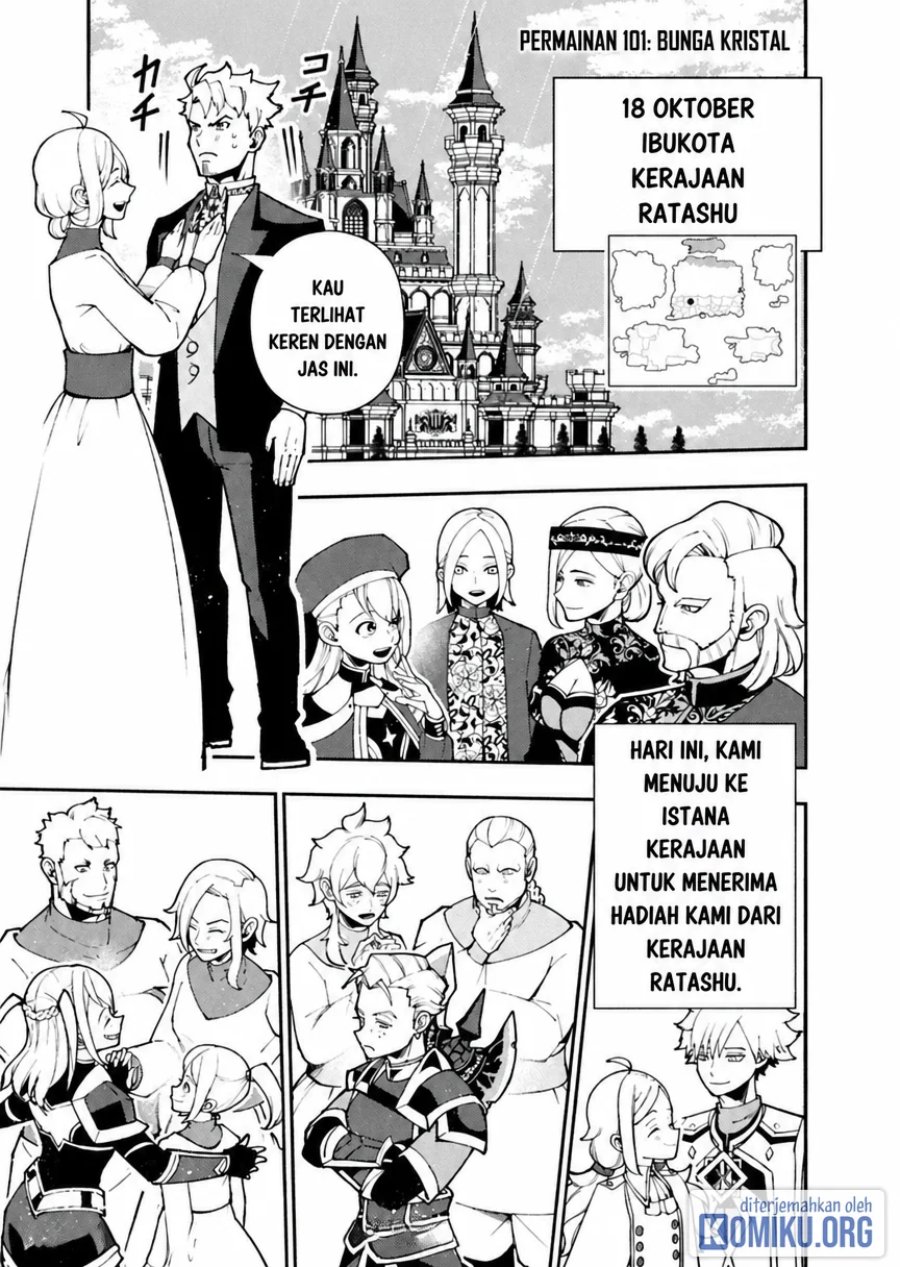 Hell Mode: Yarikomi Suki no Gamer wa Hai Settei no Isekai de Musou Suru Chapter 101.1 - Page 1