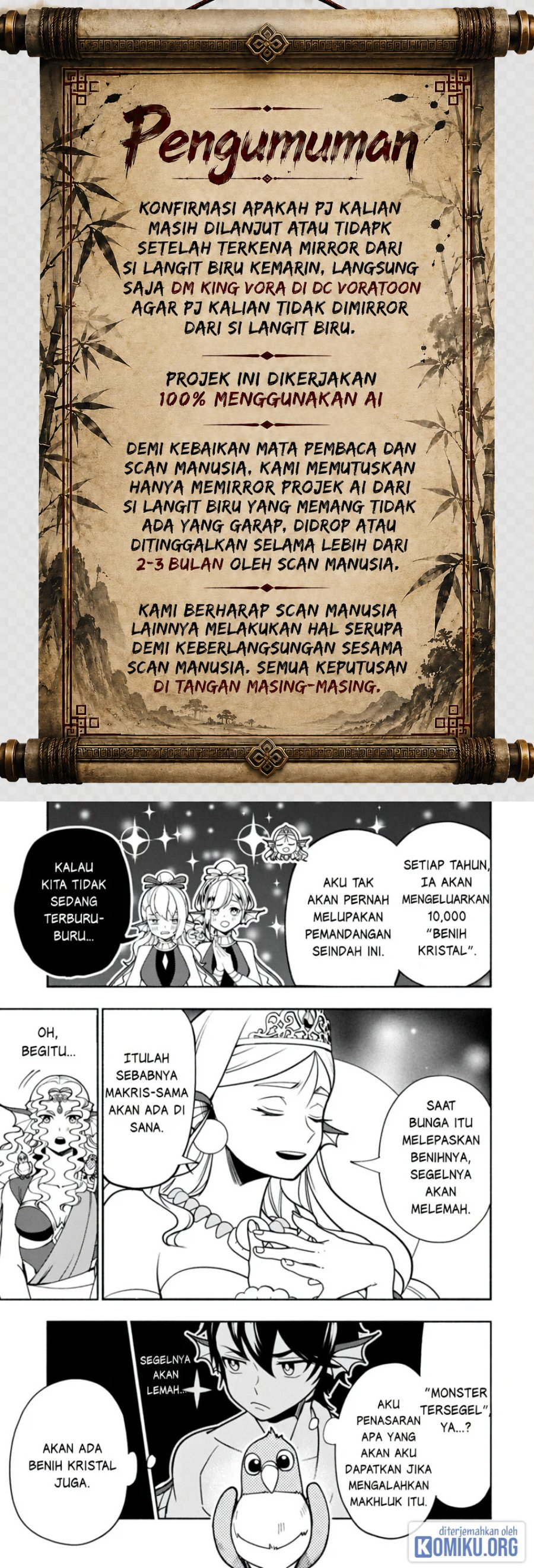 Hell Mode: Yarikomi Suki no Gamer wa Hai Settei no Isekai de Musou Suru Chapter 101.2 - Page 1