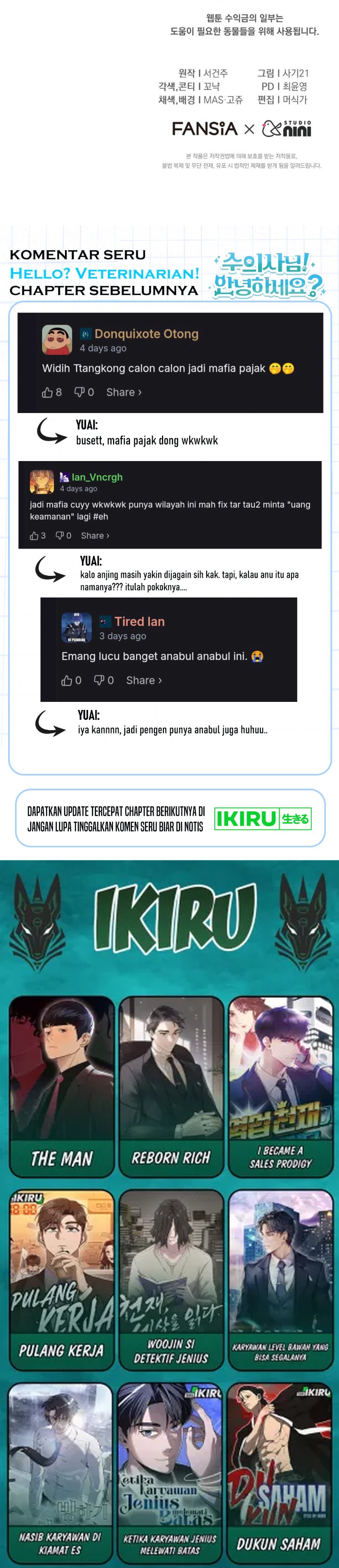 Baca Hello? Veterinarian! - Chapter 131 halaman 40