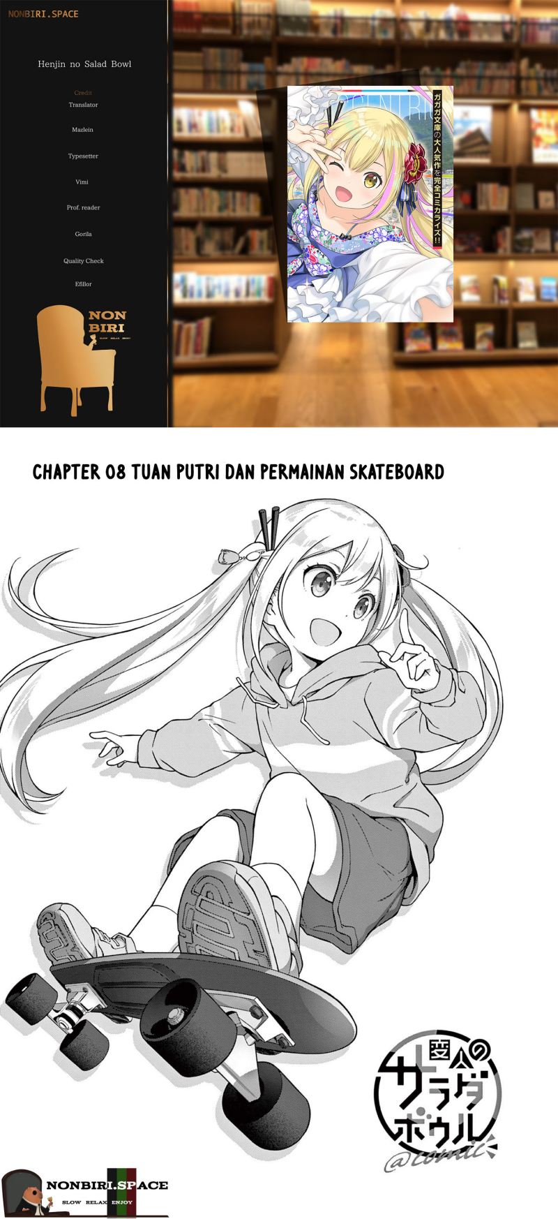 Baca Henjin no Salad Bowl - Chapter 8 halaman 1