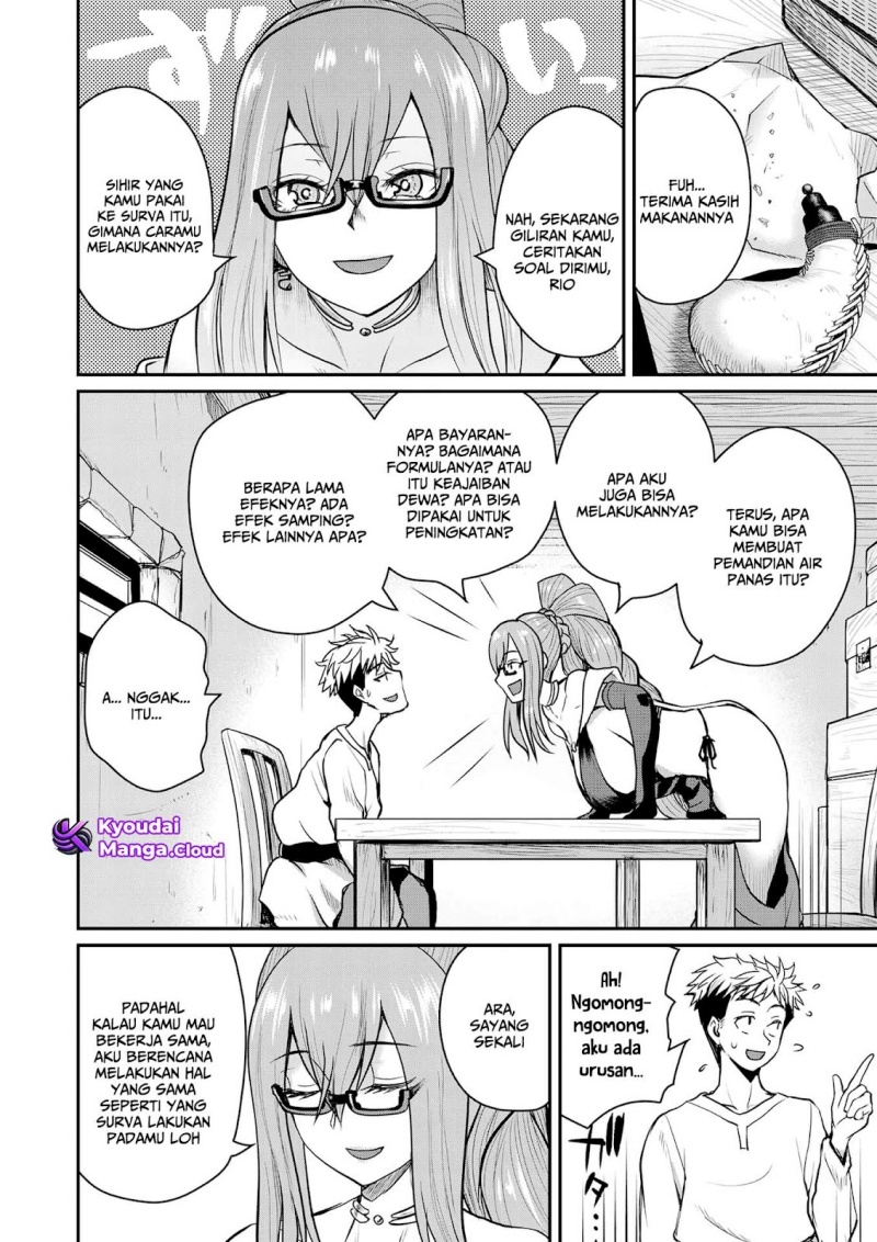 Baca Henkyou no Ofuroya-san Harem ni naru - Chapter 4 halaman 7