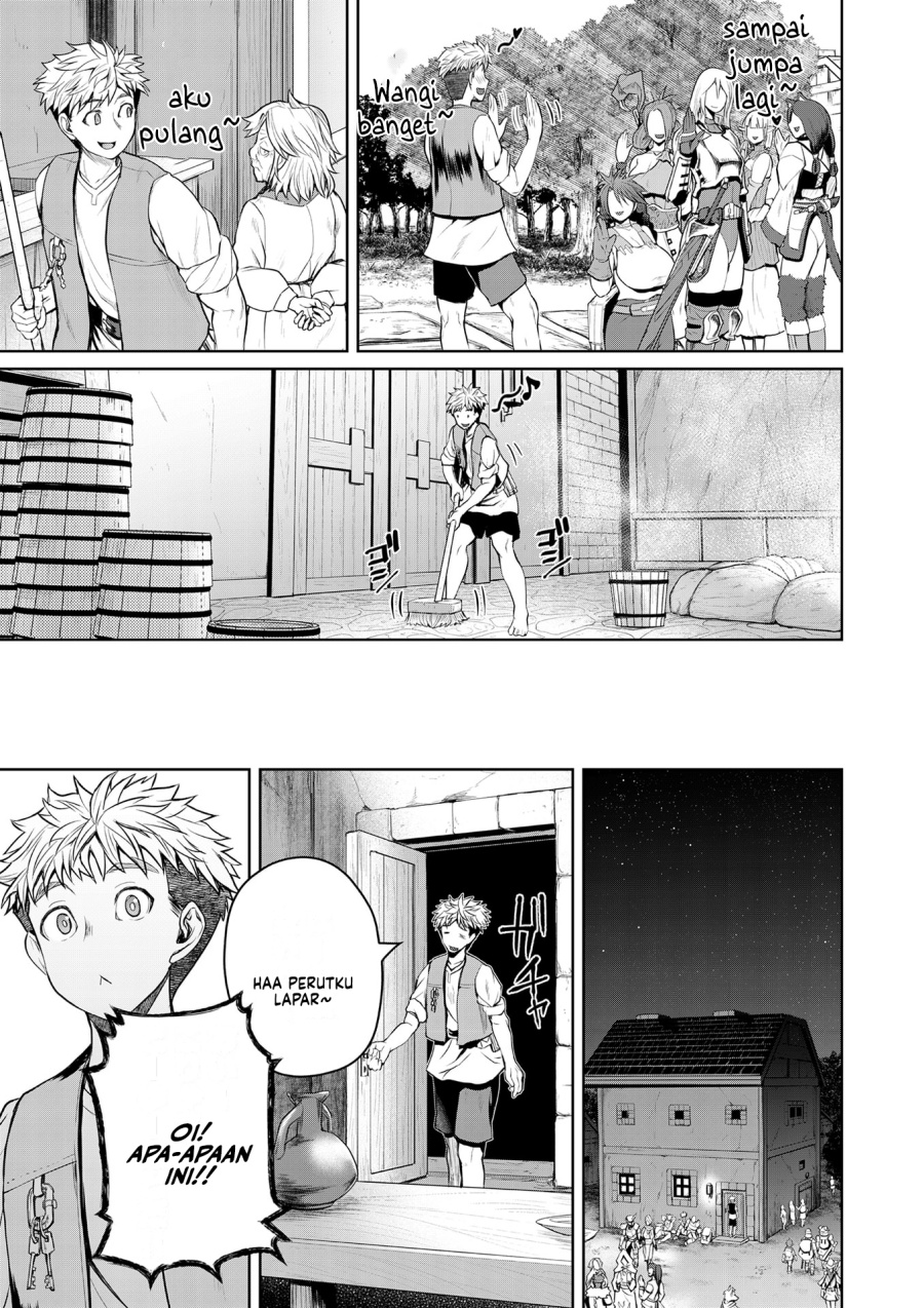 Baca Henkyou no Ofuroya-san Harem ni naru - Chapter 9 halaman 13
