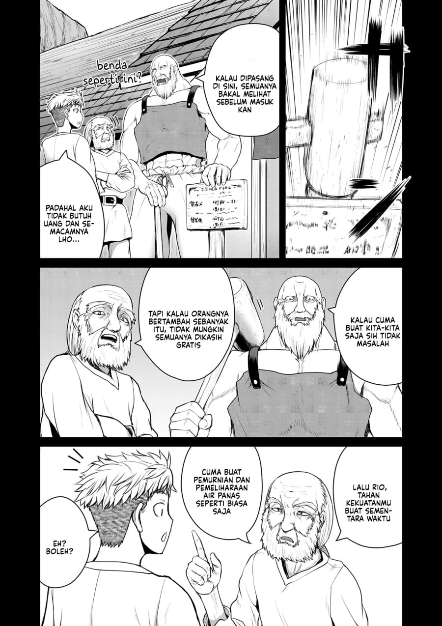 Baca Henkyou no Ofuroya-san Harem ni naru - Chapter 9 halaman 3