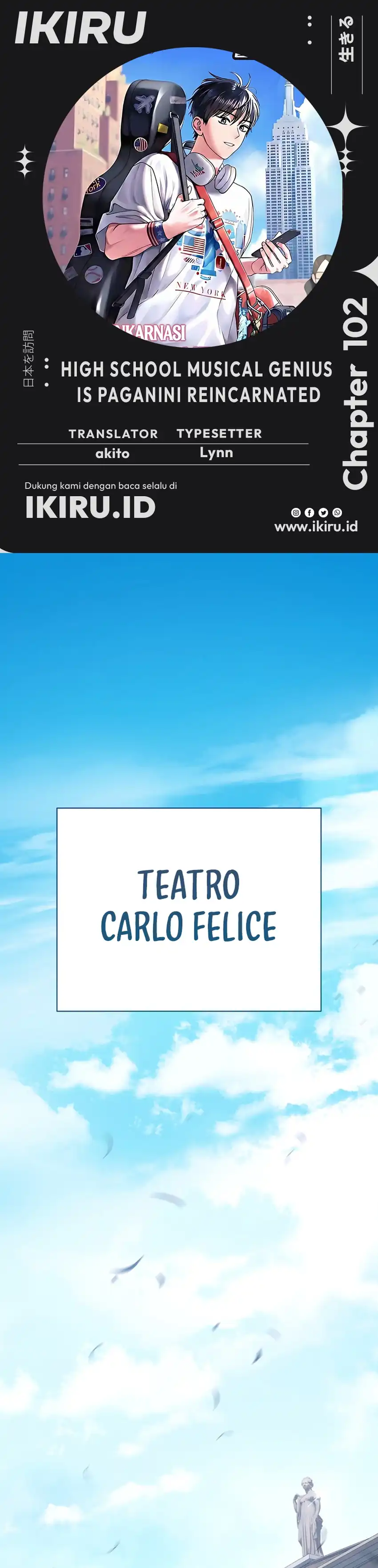 Baca High School Musical Genius Is Paganini Reincarnated - Chapter 102 halaman 1