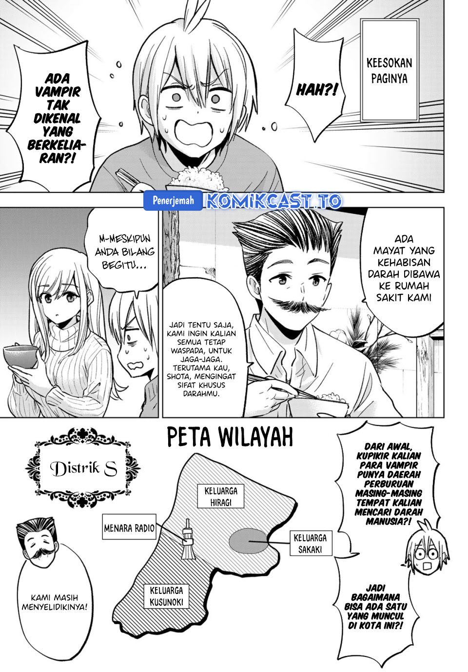 Baca Hiiragi-san Chi no Kyuuketsu Jijou - Chapter 37 halaman 6