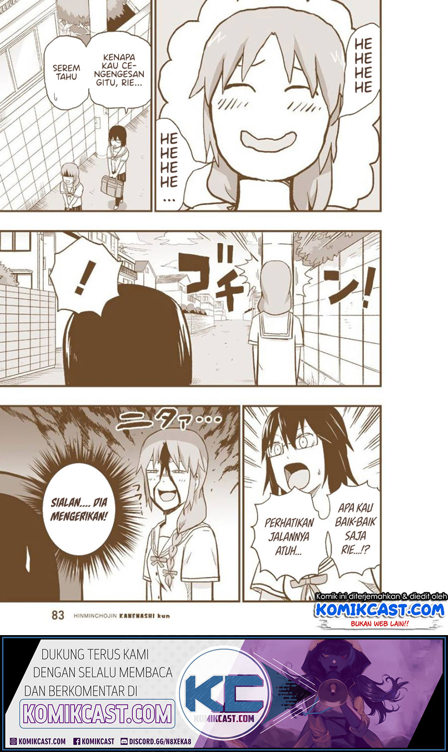 Baca Hinmin Choujin Kanenashi-kun - Chapter 6.5 halaman 6