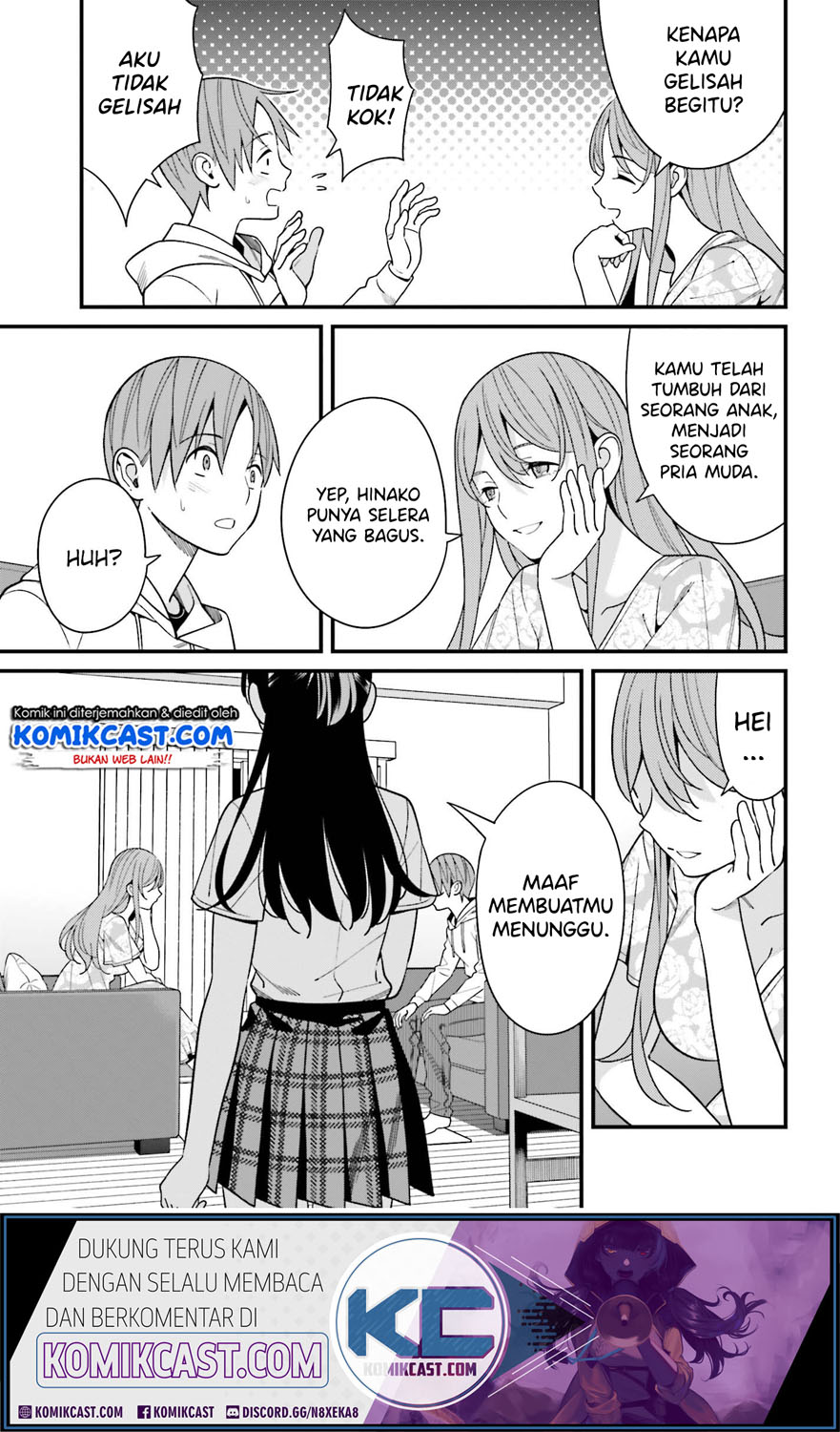 Baca Uchi no Seiso-kei Iinchou ga Katsute Chuunibyou Idol Datta Koto wo Ore Dake ga Shitteiru. - Chapter 16 halaman 12