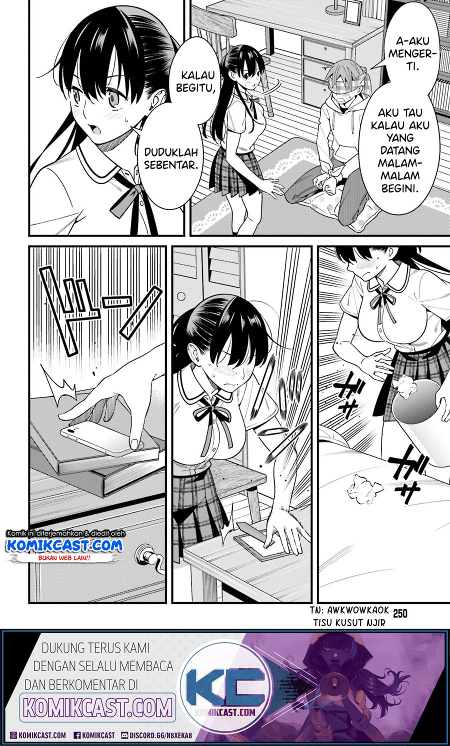 Baca Uchi no Seiso-kei Iinchou ga Katsute Chuunibyou Idol Datta Koto wo Ore Dake ga Shitteiru. - Chapter 16 halaman 21