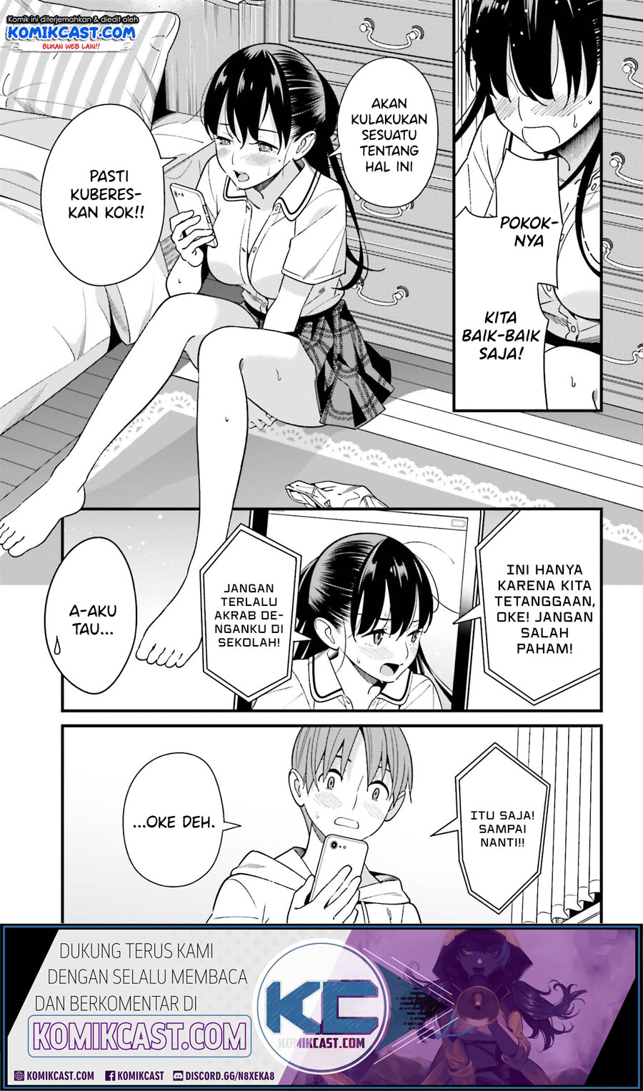 Baca Uchi no Seiso-kei Iinchou ga Katsute Chuunibyou Idol Datta Koto wo Ore Dake ga Shitteiru. - Chapter 17 halaman 26