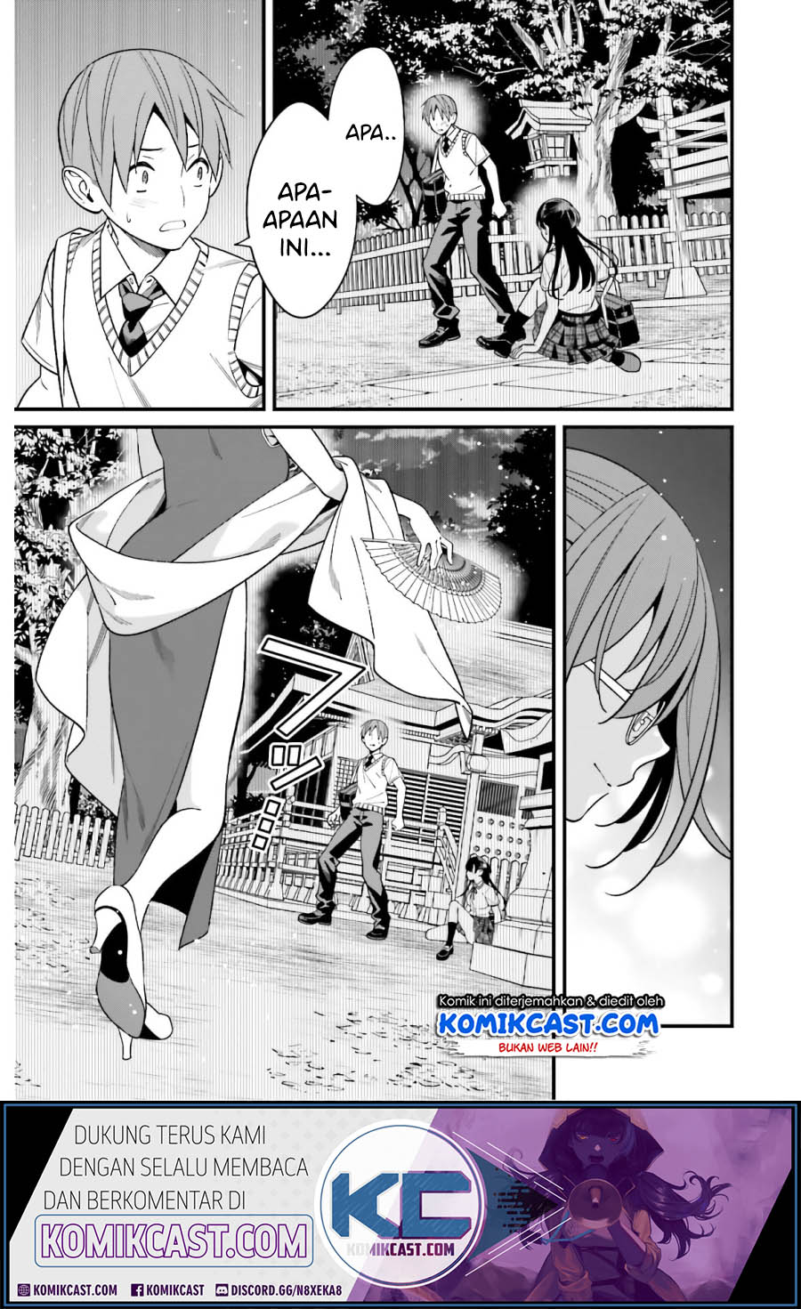Baca Uchi no Seiso-kei Iinchou ga Katsute Chuunibyou Idol Datta Koto wo Ore Dake ga Shitteiru. - Chapter 19 halaman 20