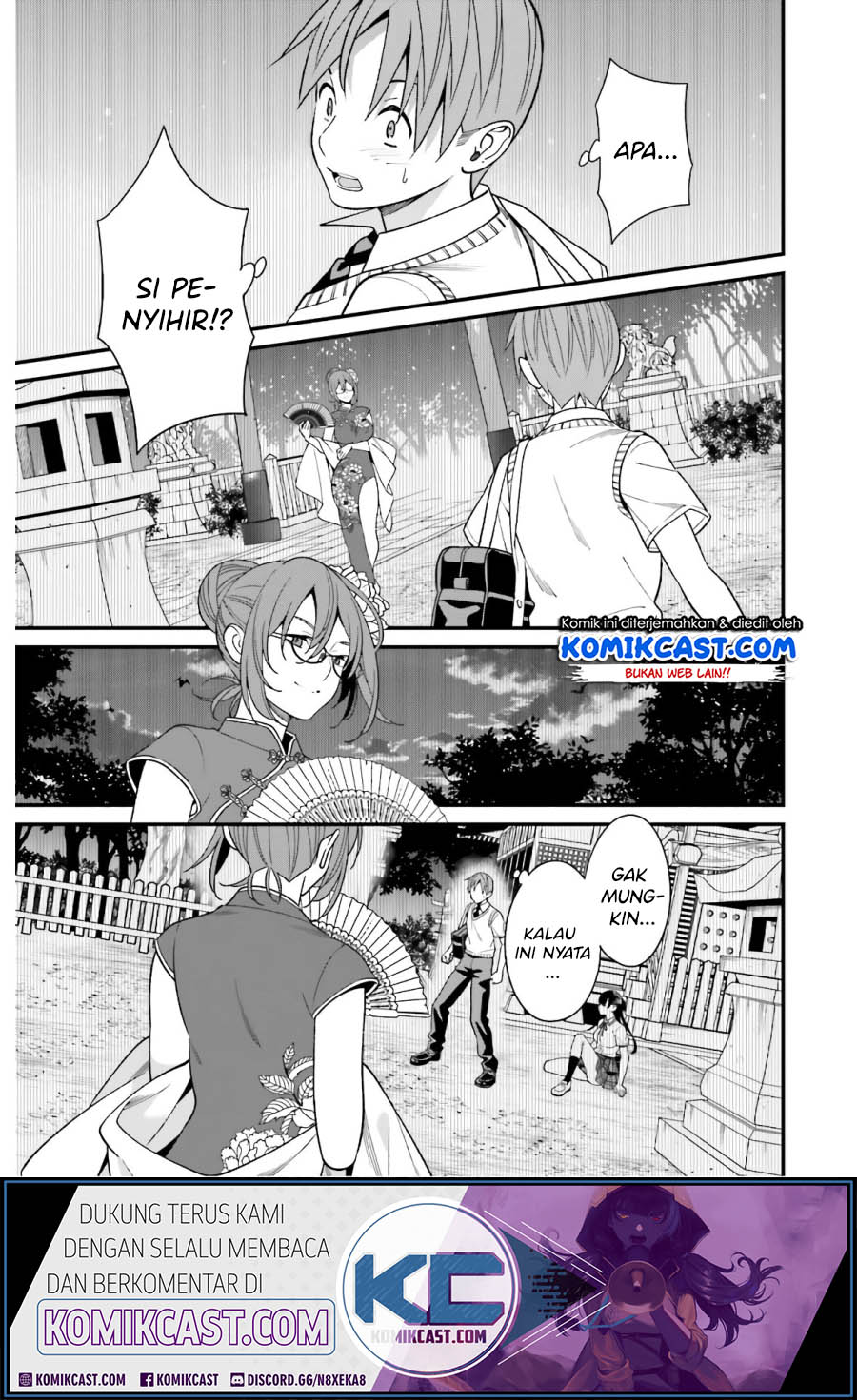Baca Uchi no Seiso-kei Iinchou ga Katsute Chuunibyou Idol Datta Koto wo Ore Dake ga Shitteiru. - Chapter 19 halaman 22