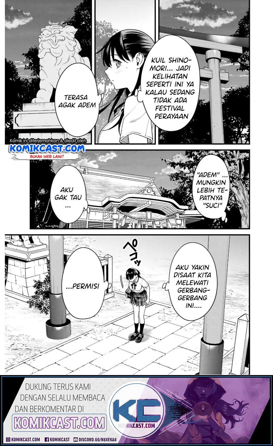 Baca Uchi no Seiso-kei Iinchou ga Katsute Chuunibyou Idol Datta Koto wo Ore Dake ga Shitteiru. - Chapter 19 halaman 4