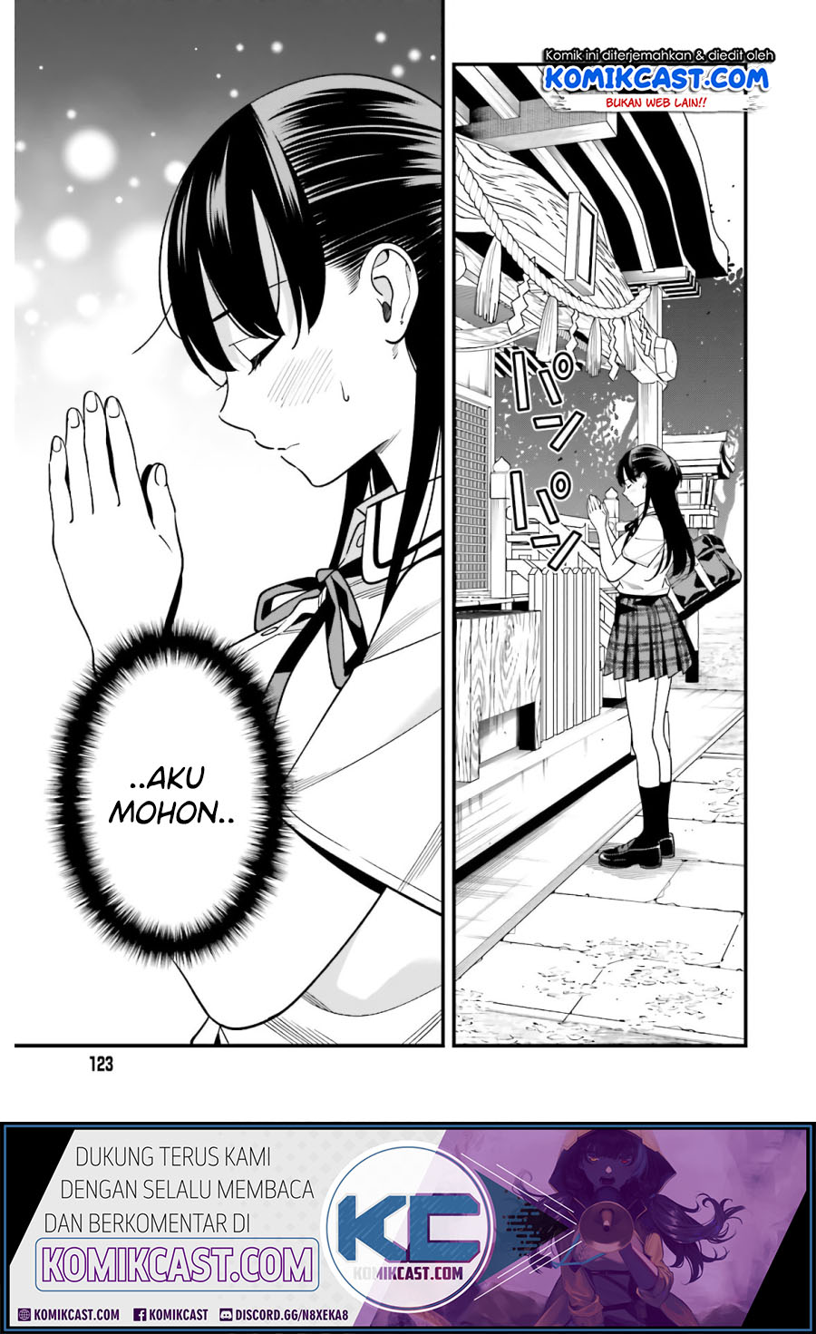 Baca Uchi no Seiso-kei Iinchou ga Katsute Chuunibyou Idol Datta Koto wo Ore Dake ga Shitteiru. - Chapter 19 halaman 8