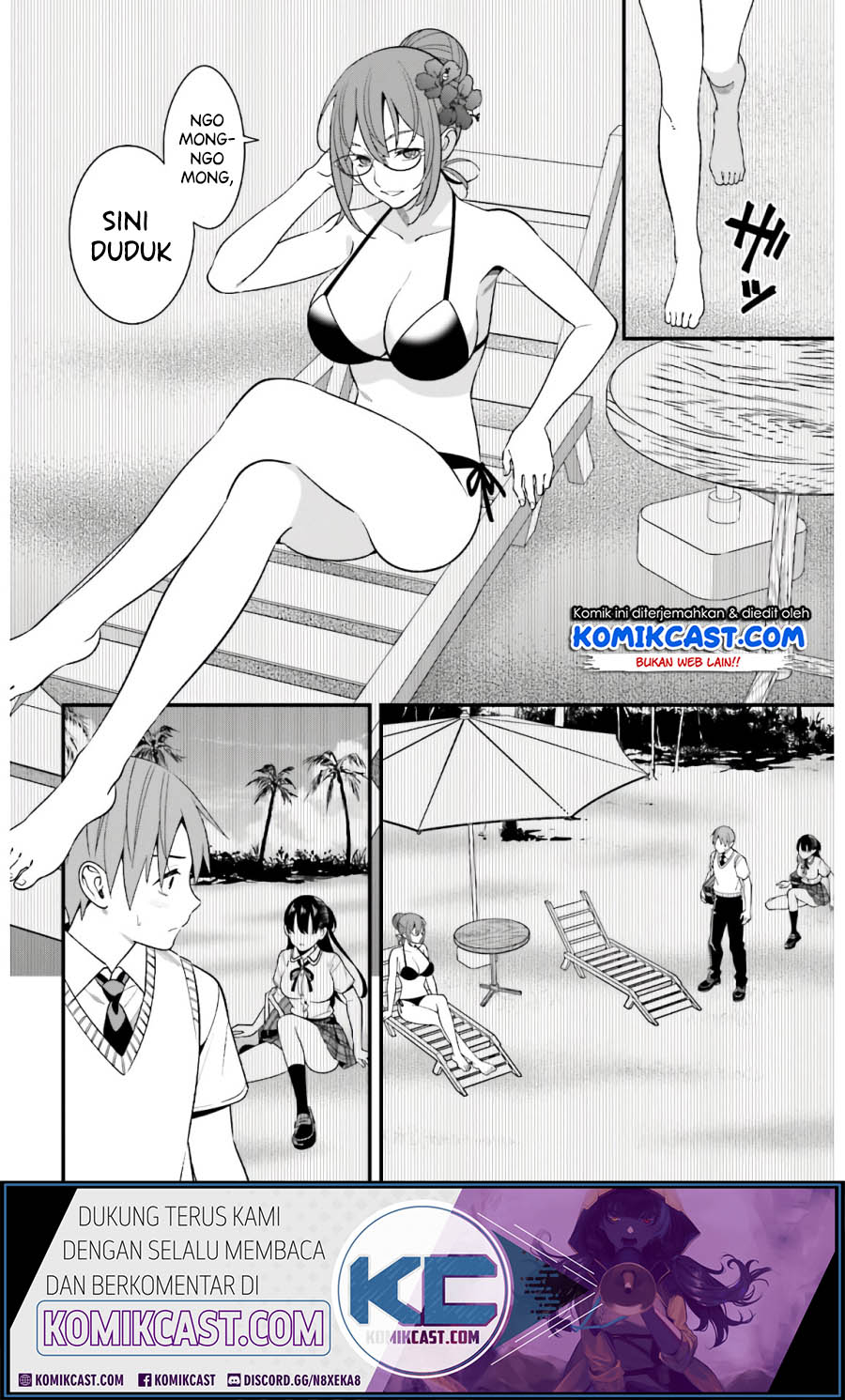 Baca Uchi no Seiso-kei Iinchou ga Katsute Chuunibyou Idol Datta Koto wo Ore Dake ga Shitteiru. - Chapter 20 halaman 10