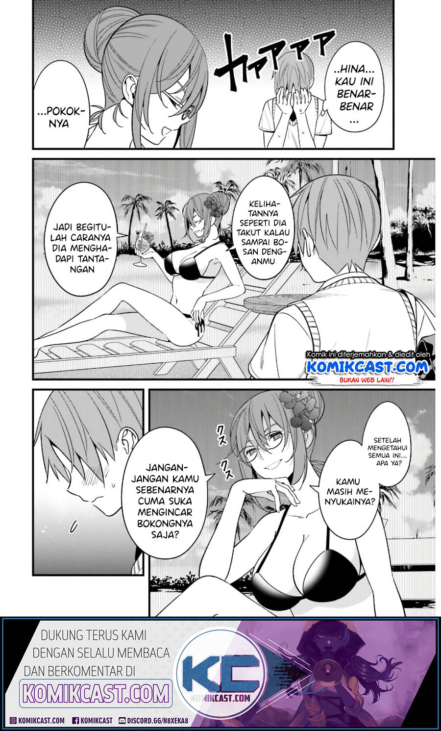 Baca Uchi no Seiso-kei Iinchou ga Katsute Chuunibyou Idol Datta Koto wo Ore Dake ga Shitteiru. - Chapter 20 halaman 16