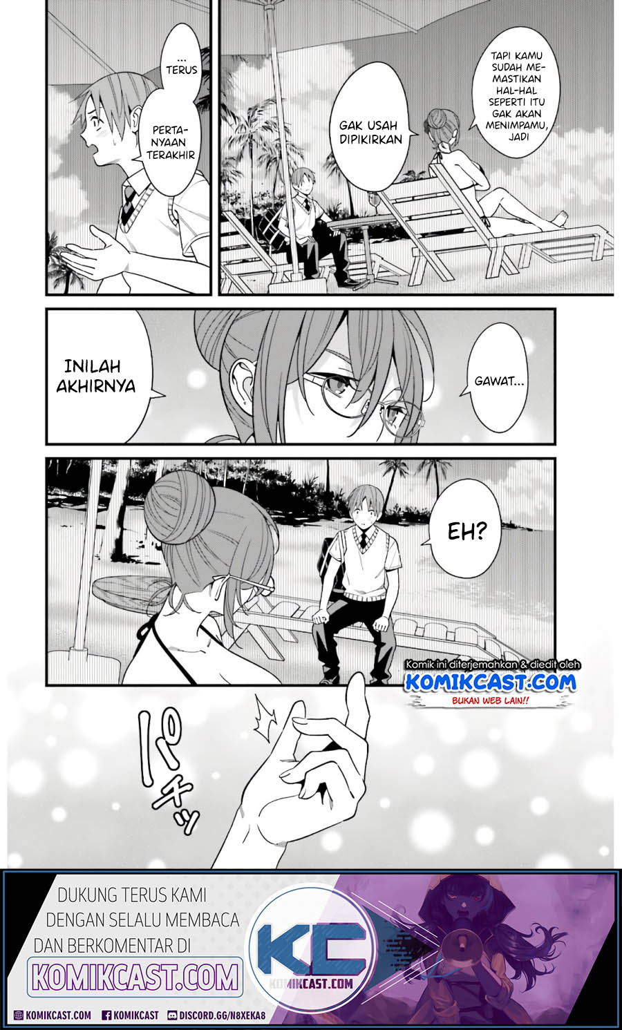 Baca Uchi no Seiso-kei Iinchou ga Katsute Chuunibyou Idol Datta Koto wo Ore Dake ga Shitteiru. - Chapter 20 halaman 22