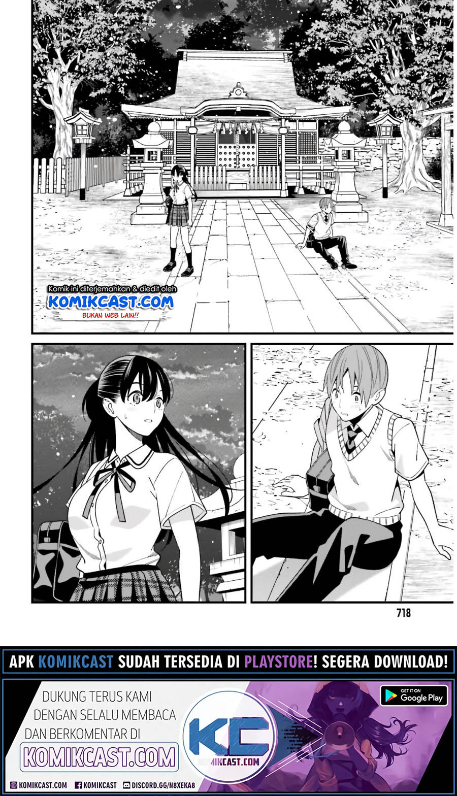 Baca Uchi no Seiso-kei Iinchou ga Katsute Chuunibyou Idol Datta Koto wo Ore Dake ga Shitteiru. - Chapter 21 halaman 21