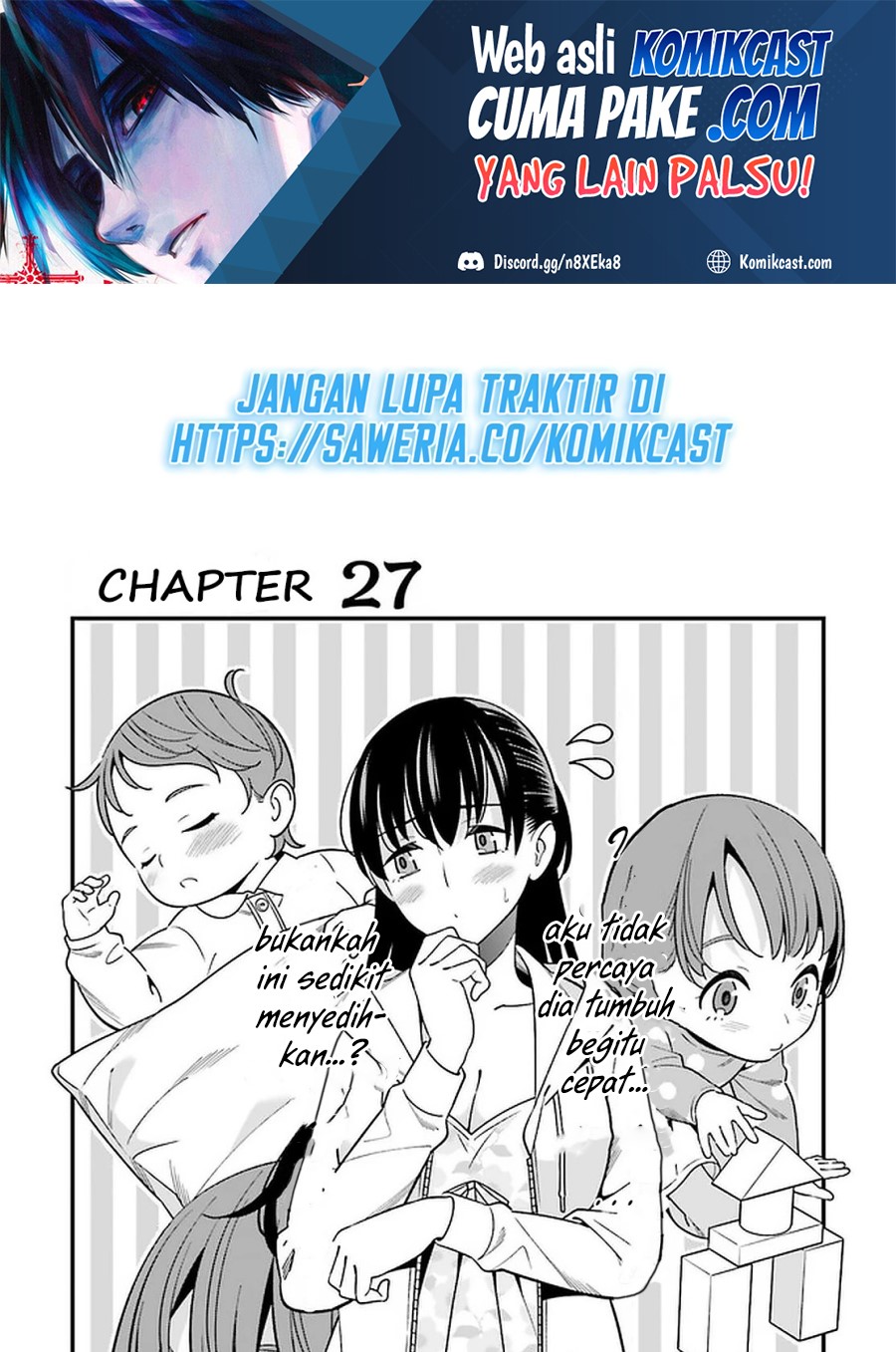 Baca Uchi no Seiso-kei Iinchou ga Katsute Chuunibyou Idol Datta Koto wo Ore Dake ga Shitteiru. - Chapter 27 halaman 2