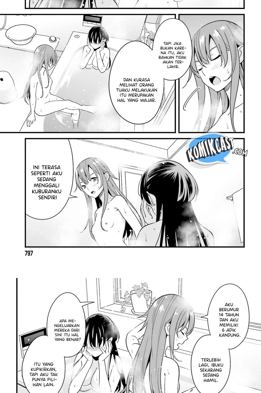 Baca Uchi no Seiso-kei Iinchou ga Katsute Chuunibyou Idol Datta Koto wo Ore Dake ga Shitteiru. - Chapter 27 halaman 22