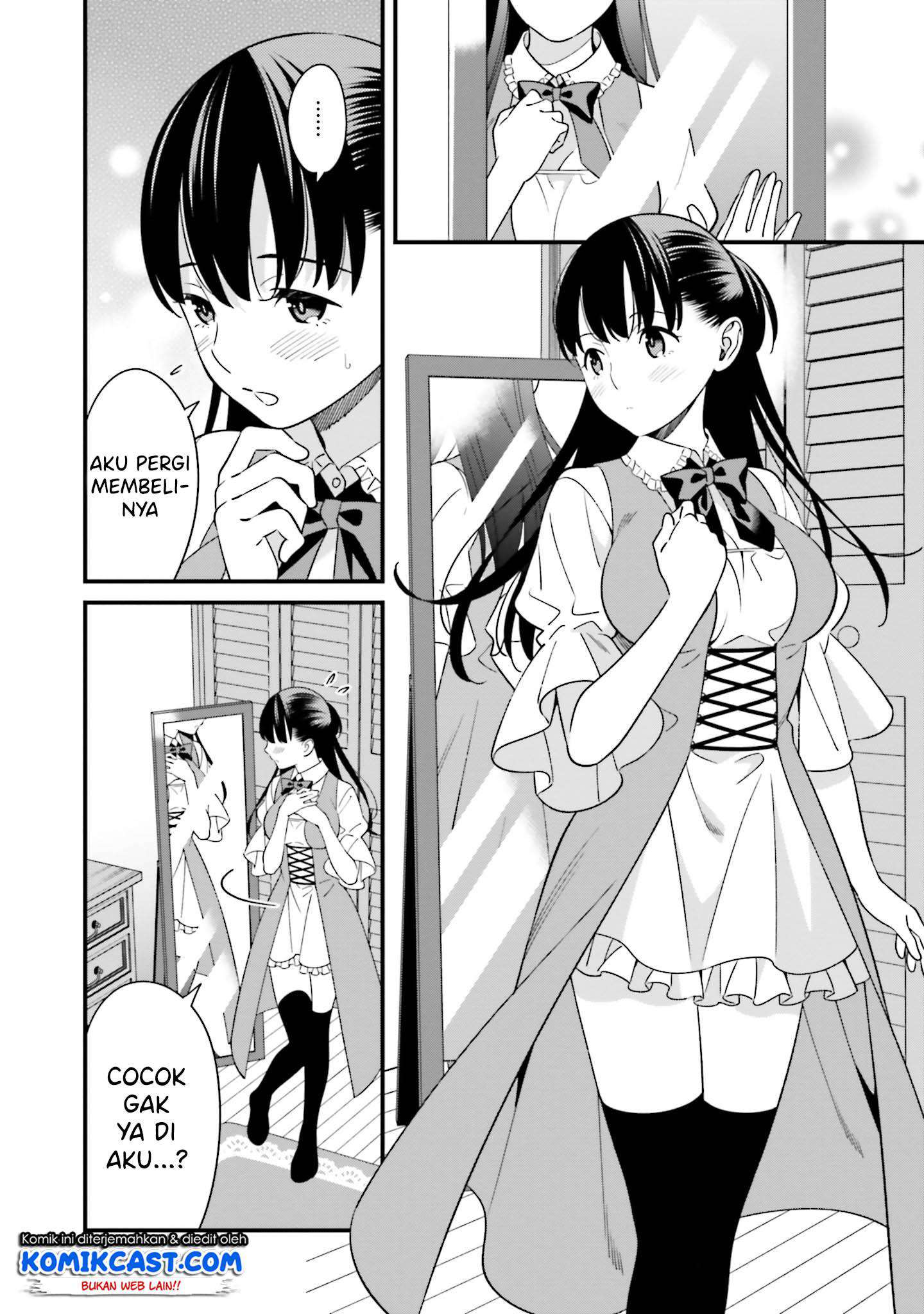 Baca Uchi no Seiso-kei Iinchou ga Katsute Chuunibyou Idol Datta Koto wo Ore Dake ga Shitteiru. - Chapter 3.5 halaman 11