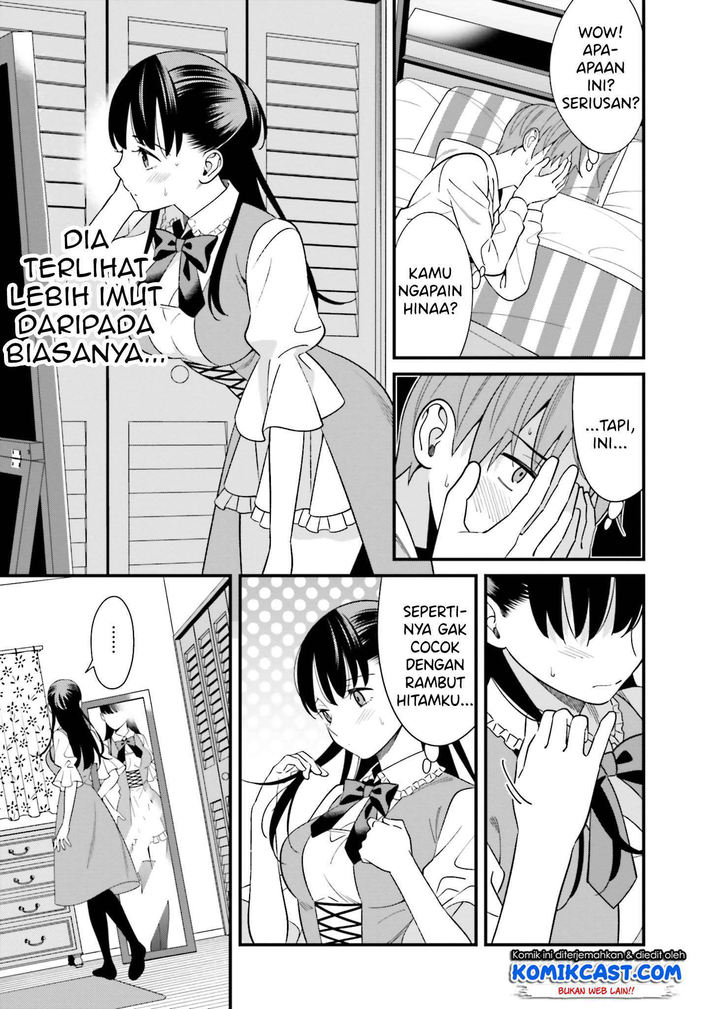 Baca Uchi no Seiso-kei Iinchou ga Katsute Chuunibyou Idol Datta Koto wo Ore Dake ga Shitteiru. - Chapter 3.5 halaman 12
