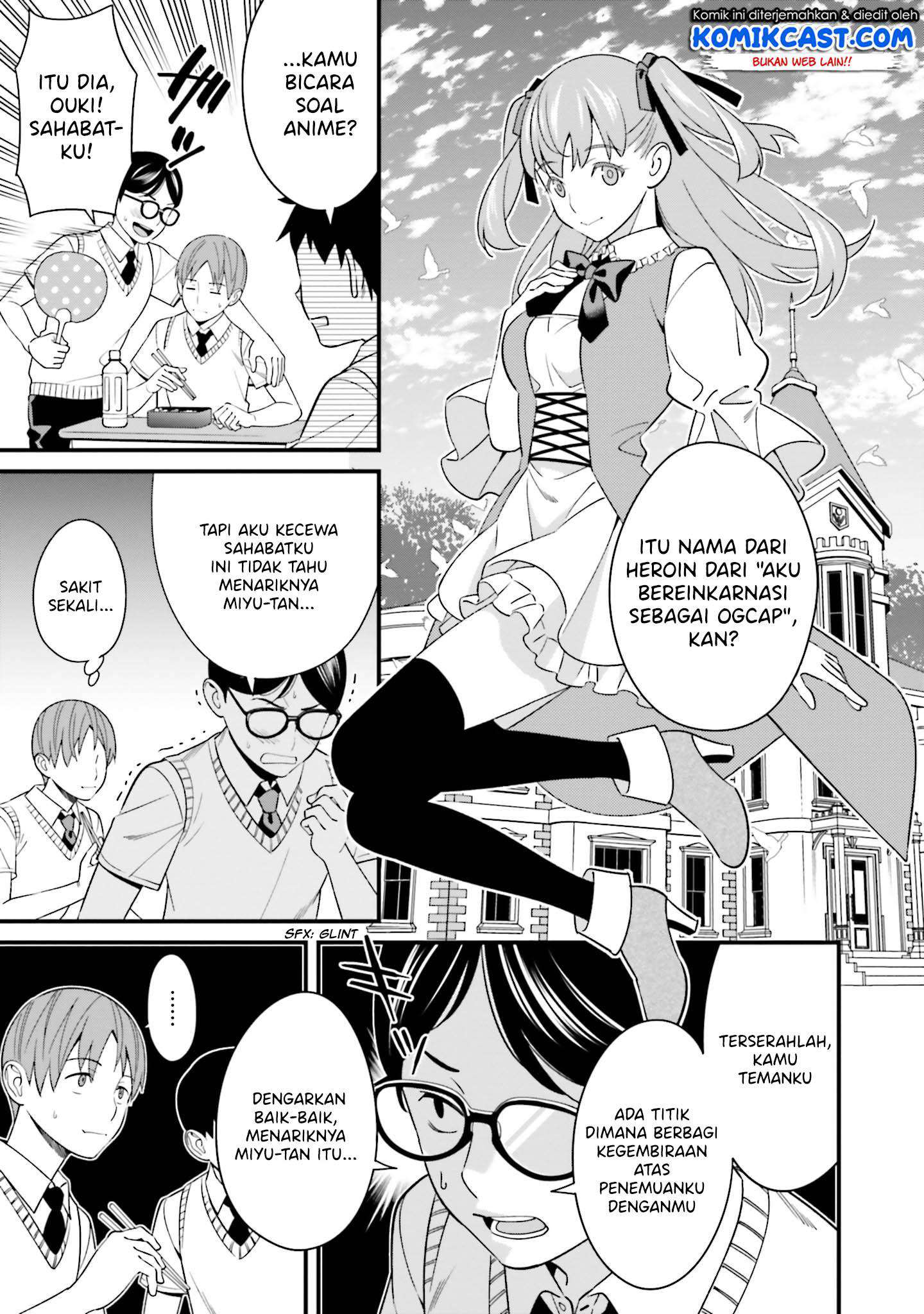 Baca Uchi no Seiso-kei Iinchou ga Katsute Chuunibyou Idol Datta Koto wo Ore Dake ga Shitteiru. - Chapter 3.5 halaman 6