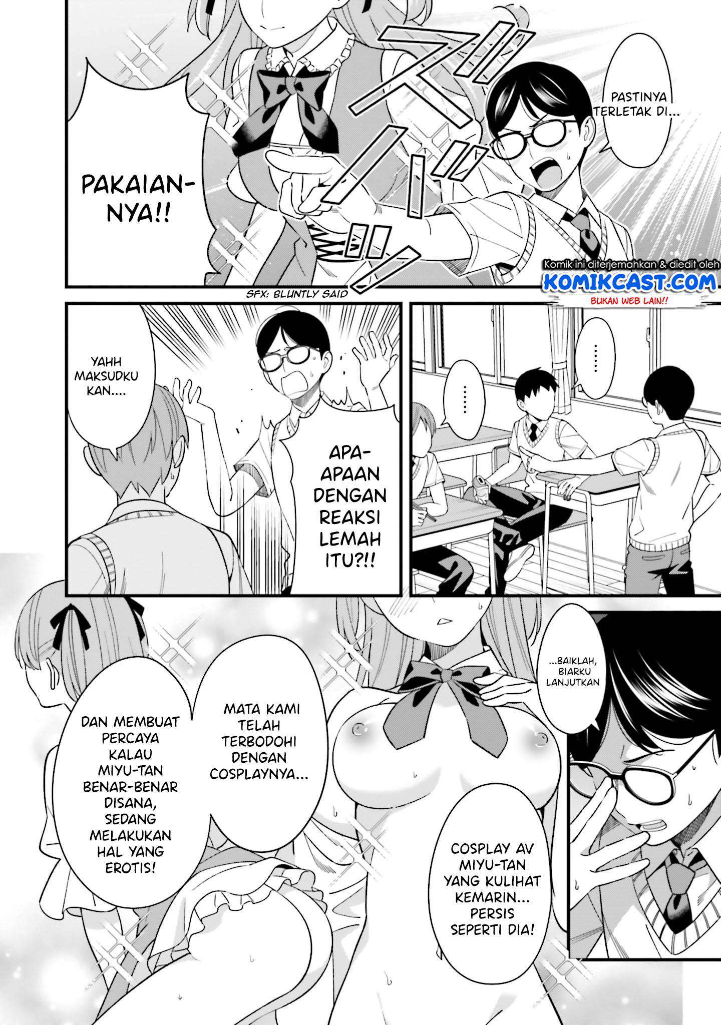 Baca Uchi no Seiso-kei Iinchou ga Katsute Chuunibyou Idol Datta Koto wo Ore Dake ga Shitteiru. - Chapter 3.5 halaman 7
