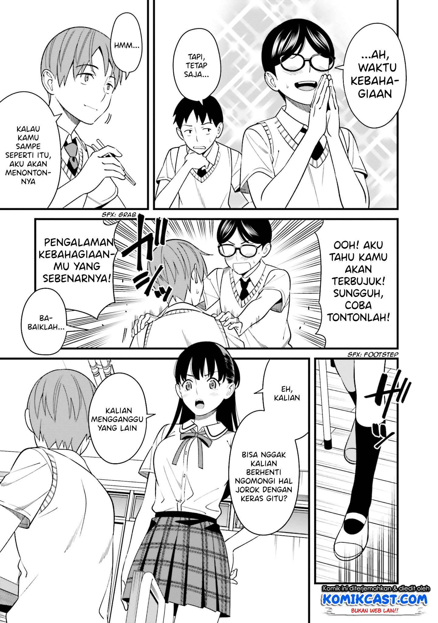 Baca Uchi no Seiso-kei Iinchou ga Katsute Chuunibyou Idol Datta Koto wo Ore Dake ga Shitteiru. - Chapter 3.5 halaman 8