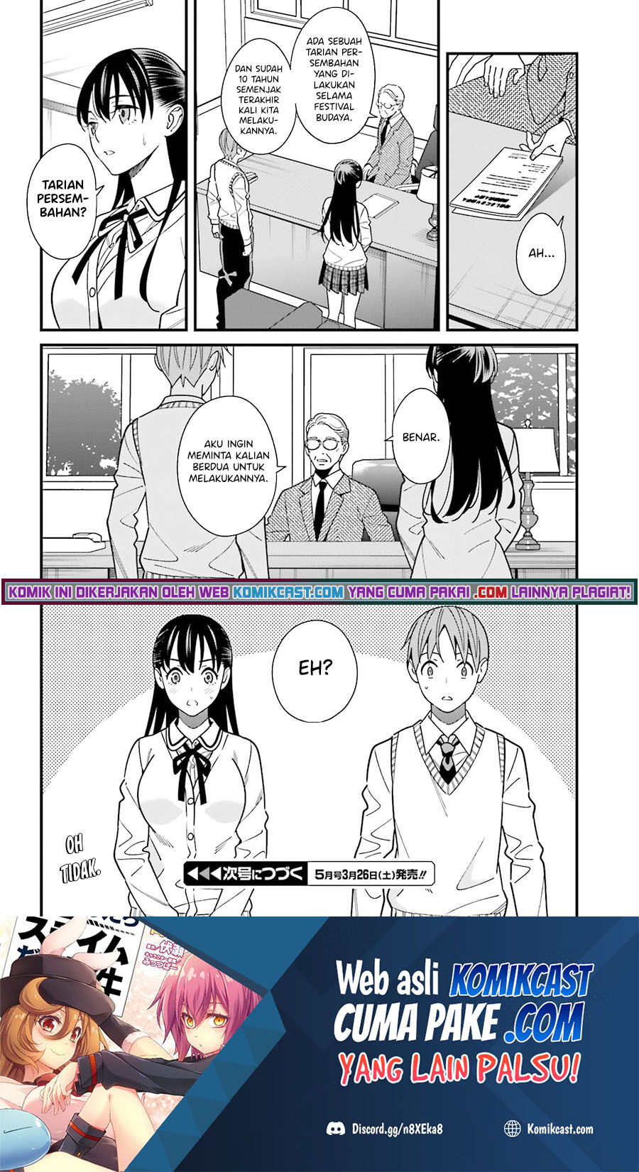 Baca Uchi no Seiso-kei Iinchou ga Katsute Chuunibyou Idol Datta Koto wo Ore Dake ga Shitteiru. - Chapter 34 halaman 19
