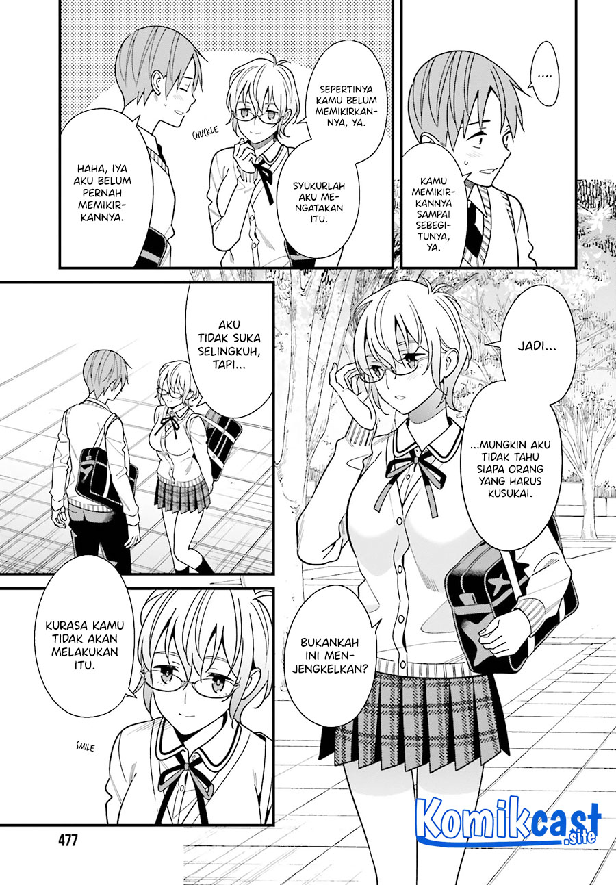 Baca Uchi no Seiso-kei Iinchou ga Katsute Chuunibyou Idol Datta Koto wo Ore Dake ga Shitteiru. - Chapter 36 halaman 12
