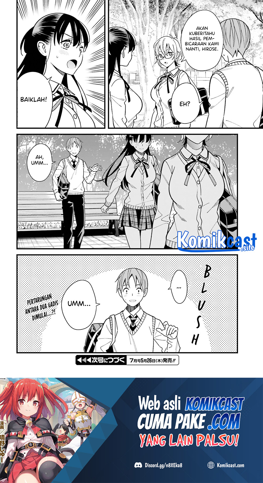 Baca Uchi no Seiso-kei Iinchou ga Katsute Chuunibyou Idol Datta Koto wo Ore Dake ga Shitteiru. - Chapter 36 halaman 27