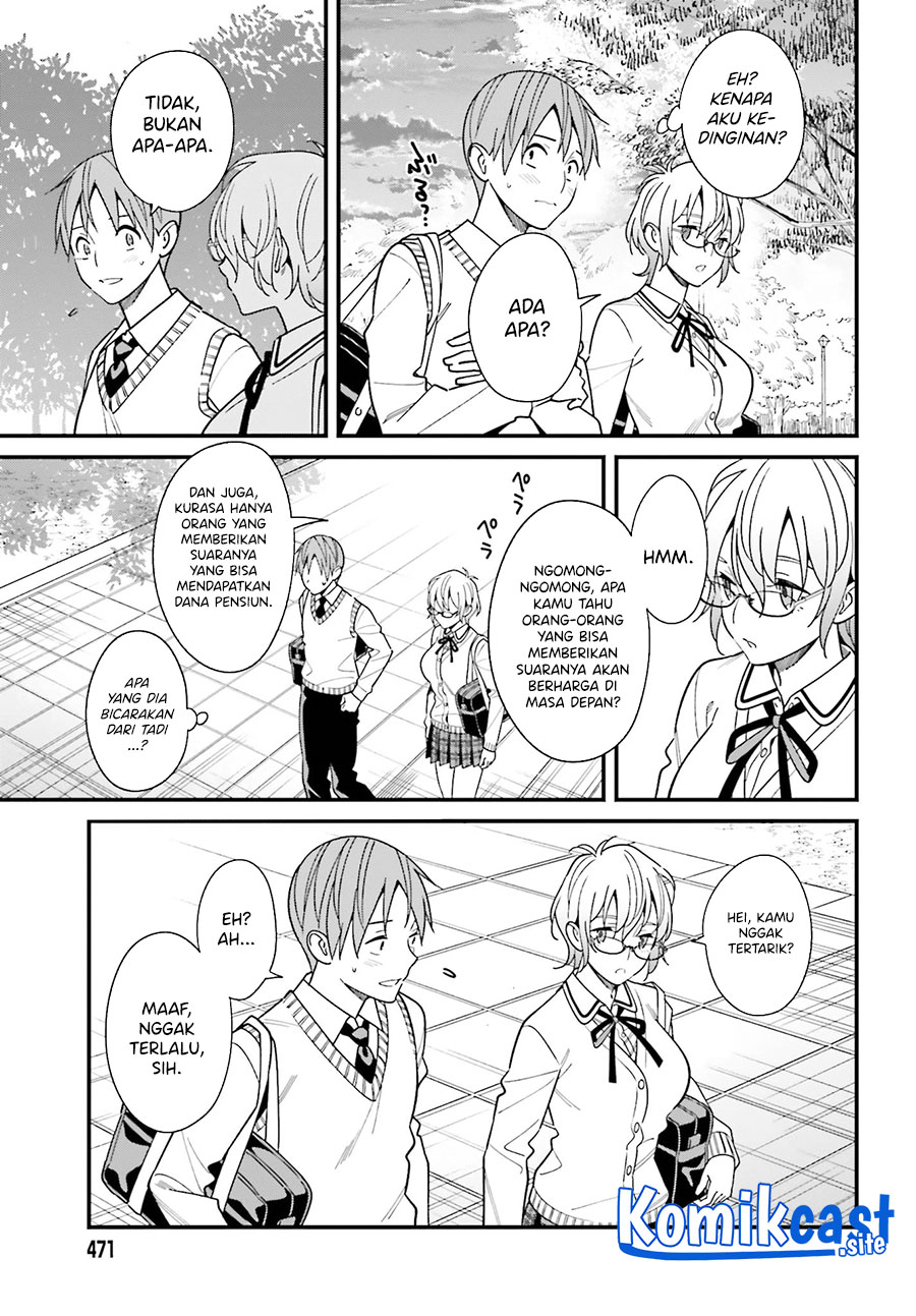 Baca Uchi no Seiso-kei Iinchou ga Katsute Chuunibyou Idol Datta Koto wo Ore Dake ga Shitteiru. - Chapter 36 halaman 6