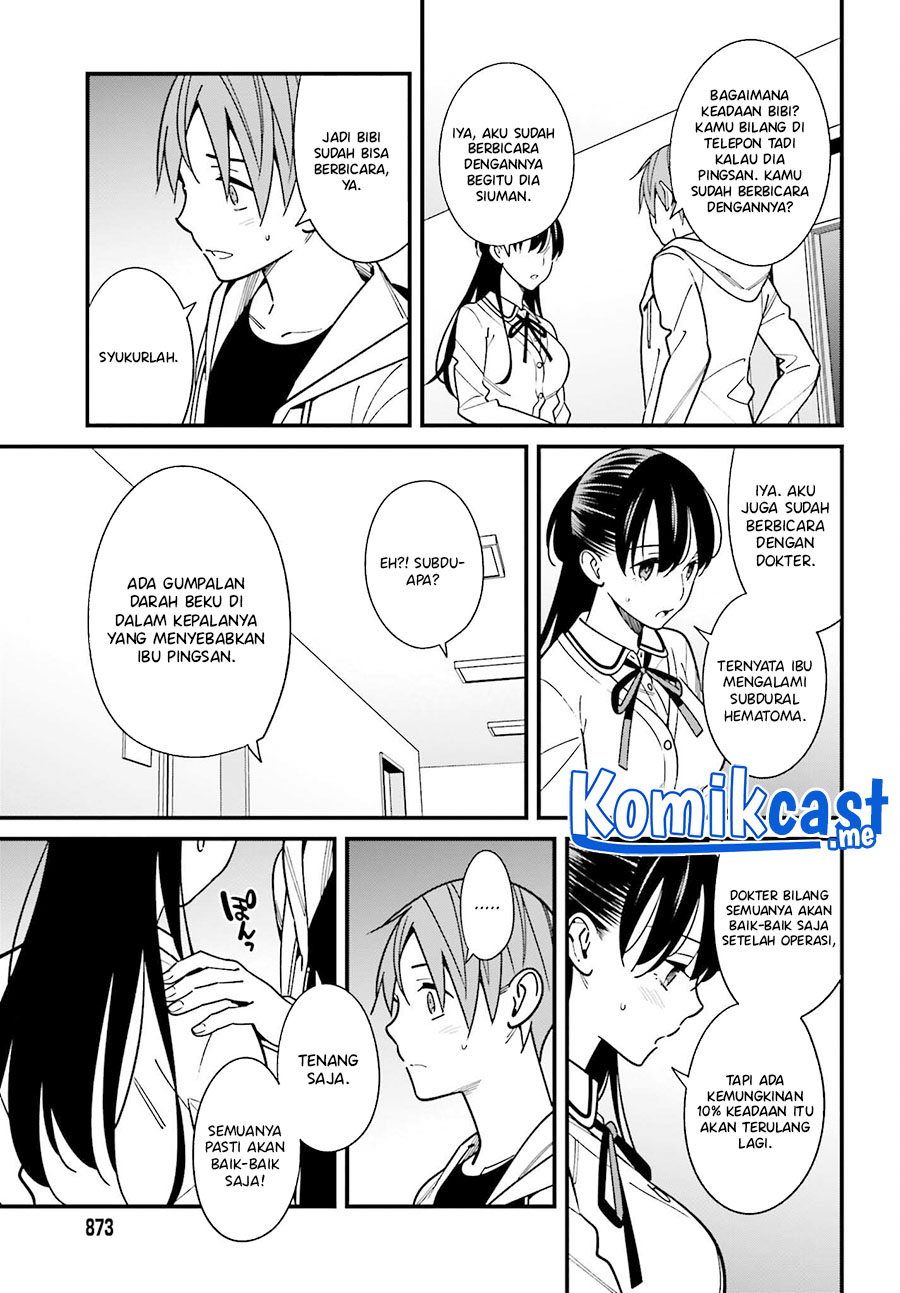 Baca Uchi no Seiso-kei Iinchou ga Katsute Chuunibyou Idol Datta Koto wo Ore Dake ga Shitteiru. - Chapter 38 halaman 12