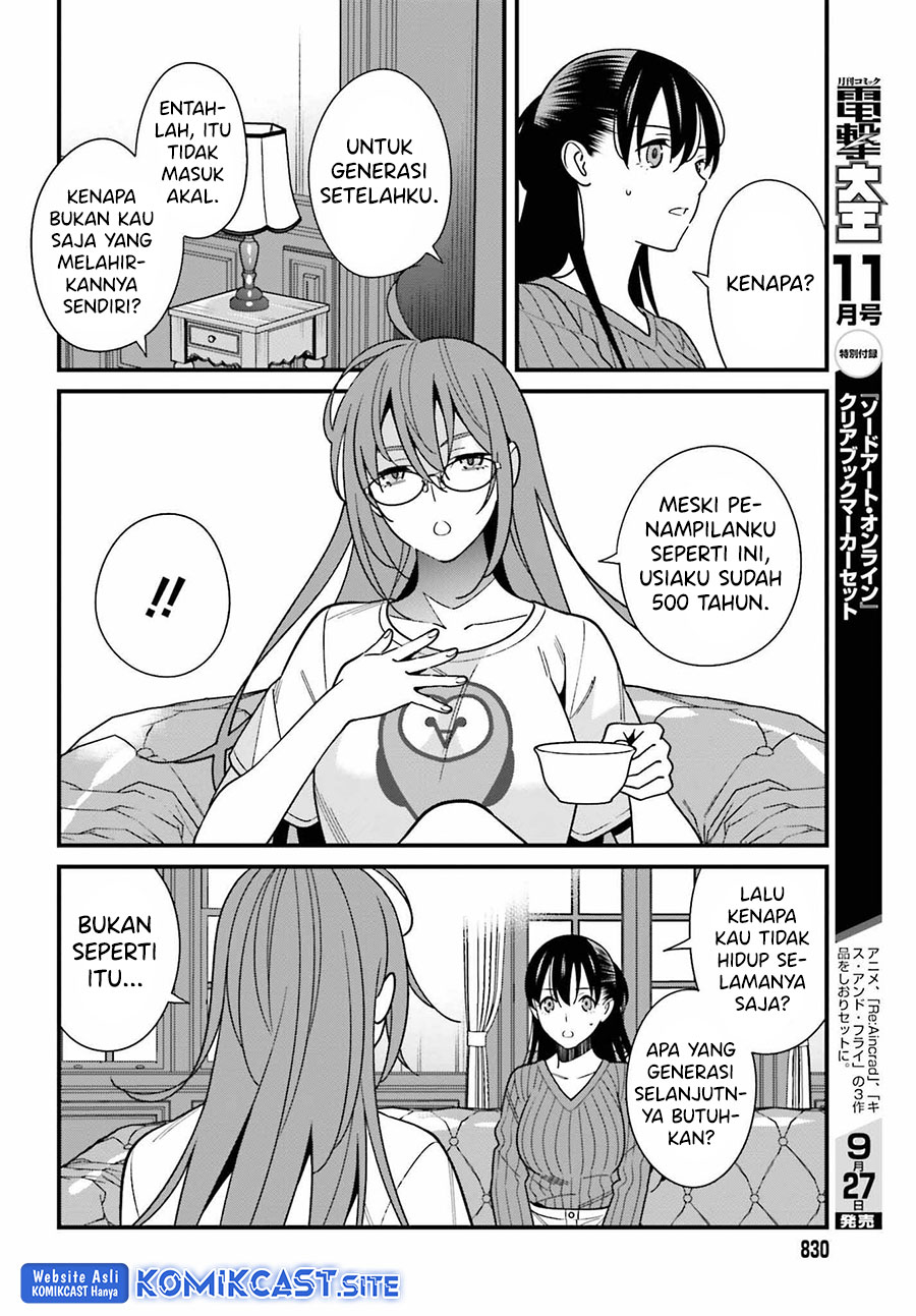 Baca Uchi no Seiso-kei Iinchou ga Katsute Chuunibyou Idol Datta Koto wo Ore Dake ga Shitteiru. - Chapter 40 halaman 13