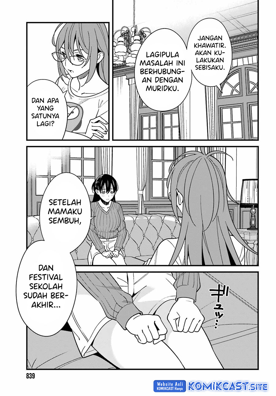 Baca Uchi no Seiso-kei Iinchou ga Katsute Chuunibyou Idol Datta Koto wo Ore Dake ga Shitteiru. - Chapter 40 halaman 22