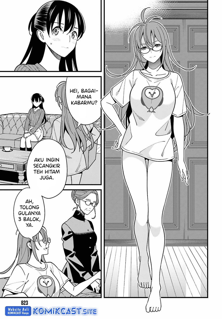 Baca Uchi no Seiso-kei Iinchou ga Katsute Chuunibyou Idol Datta Koto wo Ore Dake ga Shitteiru. - Chapter 40 halaman 6
