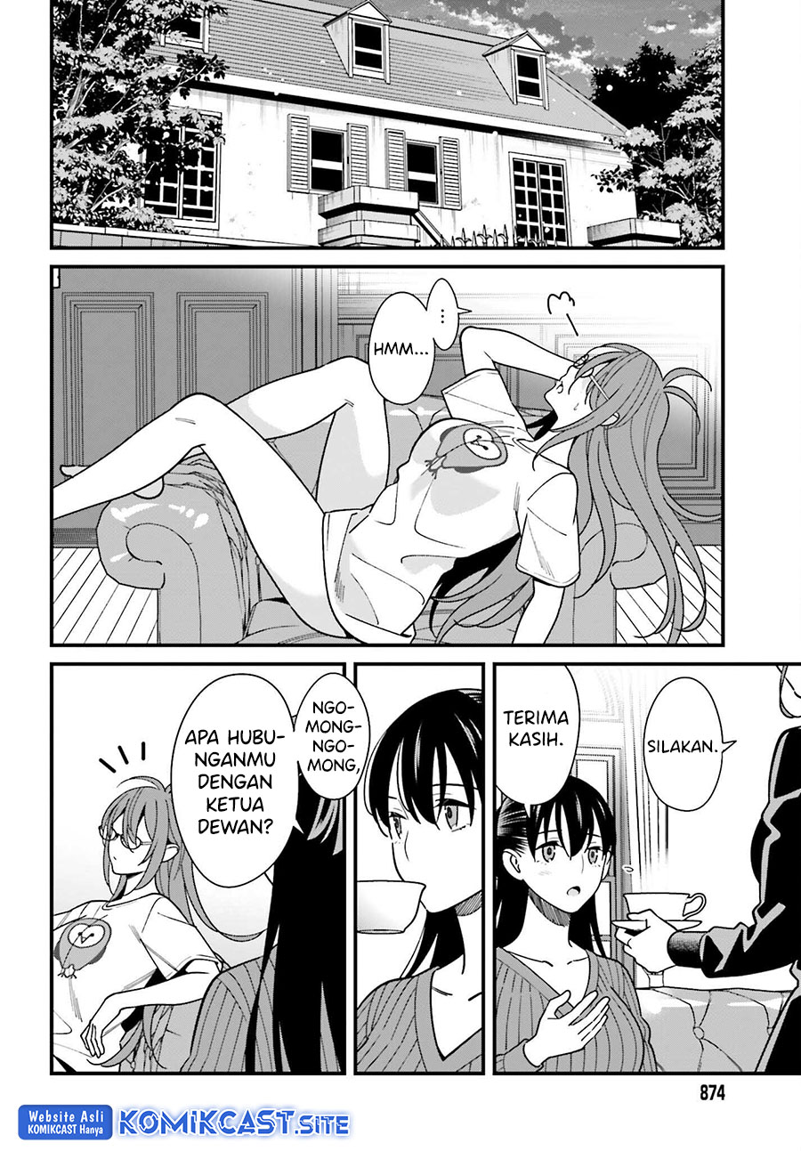 Baca Uchi no Seiso-kei Iinchou ga Katsute Chuunibyou Idol Datta Koto wo Ore Dake ga Shitteiru. - Chapter 41 halaman 3