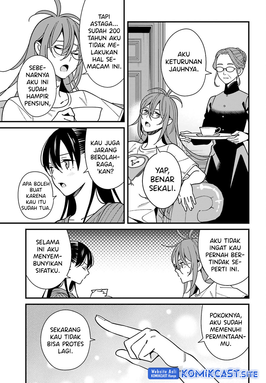 Baca Uchi no Seiso-kei Iinchou ga Katsute Chuunibyou Idol Datta Koto wo Ore Dake ga Shitteiru. - Chapter 41 halaman 4