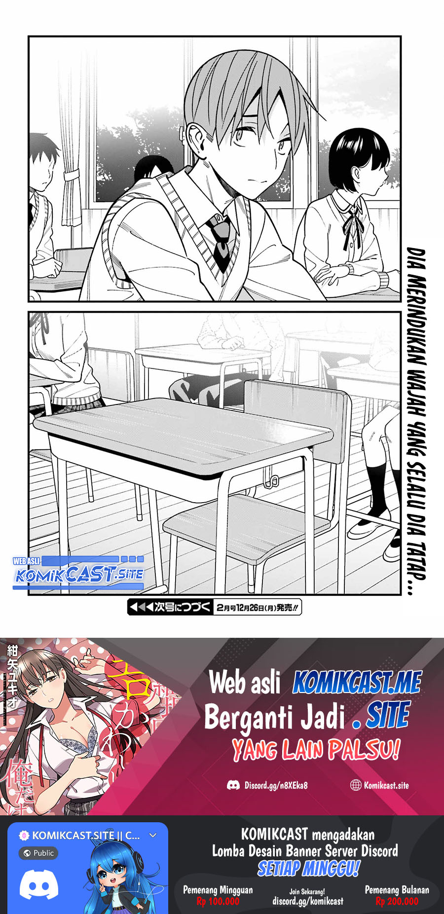 Baca Uchi no Seiso-kei Iinchou ga Katsute Chuunibyou Idol Datta Koto wo Ore Dake ga Shitteiru. - Chapter 43 halaman 20