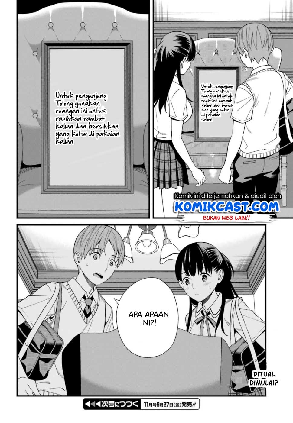 Baca Uchi no Seiso-kei Iinchou ga Katsute Chuunibyou Idol Datta Koto wo Ore Dake ga Shitteiru. - Chapter 5 halaman 22