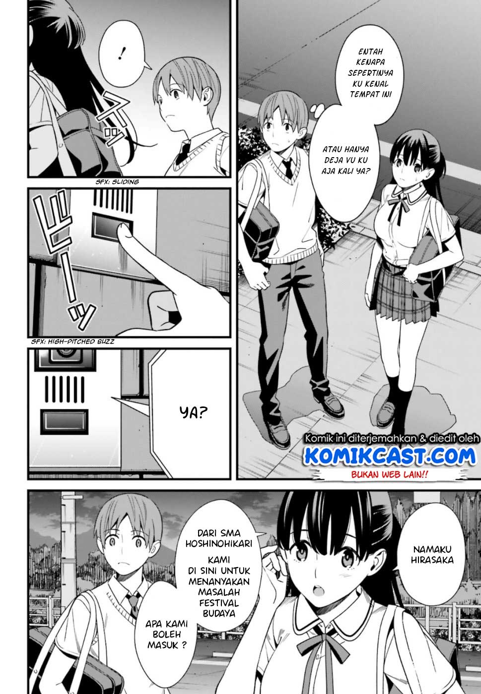 Baca Uchi no Seiso-kei Iinchou ga Katsute Chuunibyou Idol Datta Koto wo Ore Dake ga Shitteiru. - Chapter 5 halaman 4